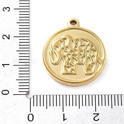 304 Edelstahl Anhänger Strass Fassungen STAS-I327-06G-02