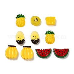 Frucht-Cabochon aus undurchsichtigem Harz CRES-I044-01