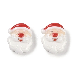 Weihnachtsmotiv opake Decoden-Cabochons aus Kunstharz CRES-M036-03J