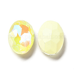 Strass-Cabochons aus Glas im fluoreszierenden Mokka-Stil GGLA-M005-01A-226MK