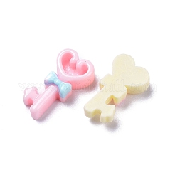 Undurchsichtige süße Decoden-Cabochons aus Harz RESI-B024-03F
