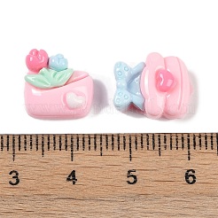 Undurchsichtige Decoden-Cabochons aus Harz CRES-M036-08