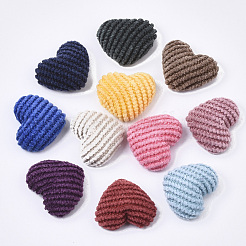 Cabochons aus Cordstoff WOVE-Q079-12