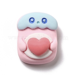 Undurchsichtige Decoden-Cabochons aus Harz RESI-C013-13
