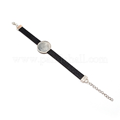 PU-Armband Lederband machen AJEW-TAC0034-02C