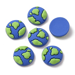 Cabochons aus undurchsichtigem Harz mit Weltraummotiven CRES-WH0001-54