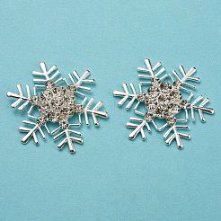 Legierung Strass-Cabochons PALLOY-K015-01S