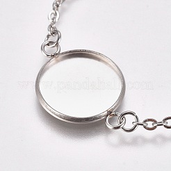 Herstellung von Armbändern aus Edelstahl 304 STAS-WH0014-23P