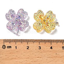 Transparentes Harz Cabochon CRES-I044-15