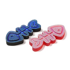 Durchscheinende Harz-Cabochons CRES-Z001-16