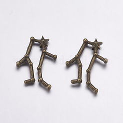 Legierung Cabochons PALLOY-L204-10AB
