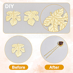 Messing Cabochons KK-WH0079-107G