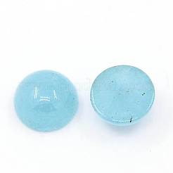 Natürliche weiße Jade Cabochons X-G-G506-10mm
