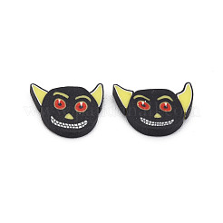 Halloween handgefertigte Fimo-Cabochons CLAY-N006-109