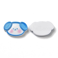 Niedliche Cartoon-Tier-Cabochons aus undurchsichtigem Harz RESI-C034-05D