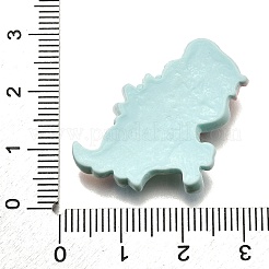 Einhorn undurchsichtige Decoden-Cabochons aus Harz CRES-F034-02