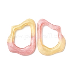Durchscheinender Decoden-Cabochon aus Harz RESI-M040-03A