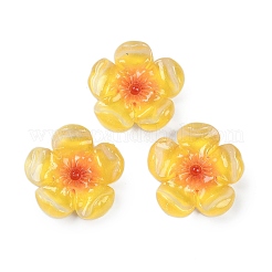 Blumenserie Harz-Cabochon CRES-Q008-01B