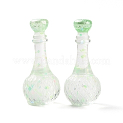 Schnullerflasche Cabochon aus transparentem Harz RESI-E025-02B