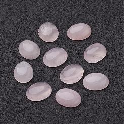 Natürlichen Rosenquarz Cabochon G-ROSE10x8x4