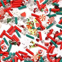 Weihnachten Thema handgemachte Fimo Cabochons CLAY-Q004-06A