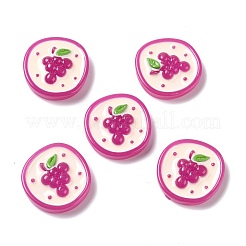 Cabochons aus undurchsichtigem Harz mit Herbstthema CRES-M010-01