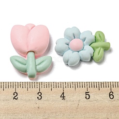 Undurchsichtige Decoden-Cabochons aus Harz RESI-F052-A02