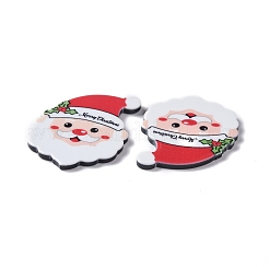 Bedruckte Acryl-Cabochons im weihnachtlichen Stil MACR-O045-01A
