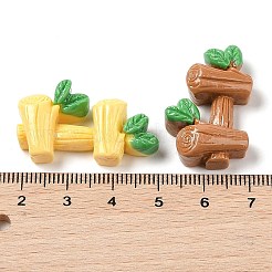 Undurchsichtige Decoden-Cabochons aus Harz RESI-S396-06