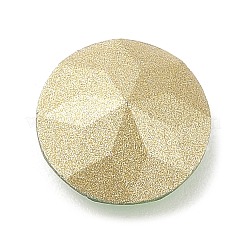 Spitze zurück & zurück plated Glas Strass Cabochons GLAA-B012-60B
