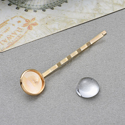 DIY Haar Bobby Pin machen DIY-YW0001-45KCG