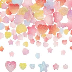 120 Stück PVC-Cabochons im 6-Stil KY-OC0001-09