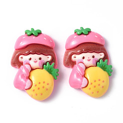 Undurchsichtigen Cabochons CRES-P023-06K