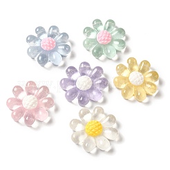 Durchscheinende Decoden-Cabochons aus Harz RESI-M041-08