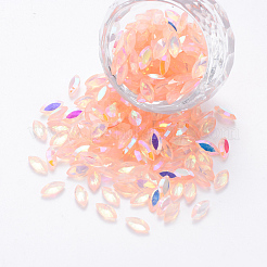 Transparente Harz-Strass-Cabochons MRMJ-T047-14B