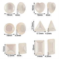 Undurchsichtigen Cabochons RESI-CJ0001-122