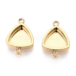Cabochon-Fassungen für Verbindungsstücke aus Edelstahl 304 STAS-N115-36G