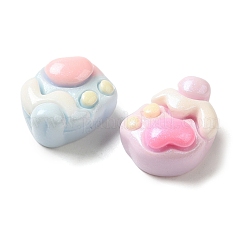 Süße undurchsichtige Decoden-Cabochons aus Harz RESI-S01-09