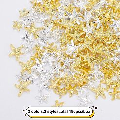 180 Stück 3D strukturierte Messing-Cabochons MRMJ-OC0001-59