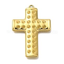 Ionenplattierung (IP) 304 Edelstahl Anhänger Strass-Einstellungen STAS-U031-08G