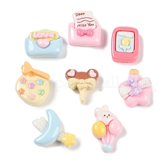 Undurchsichtige Decoden-Cabochons aus Harz CRES-M036-07