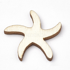Holz Cabochons WOOD-S040-61