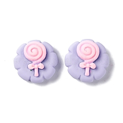 Undurchsichtigen Cabochons RESI-G031-20