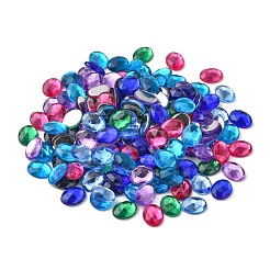 Nachahmung taiwan Acryl Strass Cabochons GACR-A008-8x10mm-M