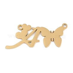 Anhänger aus Edelstahl 304 STAS-L279-002G-A