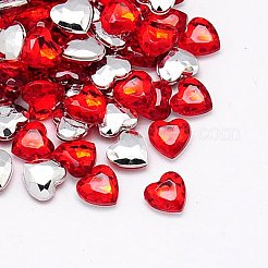 Nachahmung taiwan Acryl Strass Cabochons GACR-A018-18x18mm-M