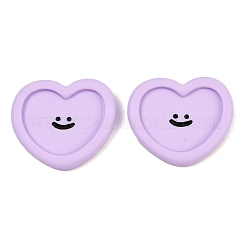 Smiley-Cabochons aus Harz CRES-S372-01A