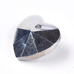 Glas Strass Cabochons / Anhänger / Verbinder GLAA-XCP0012-01