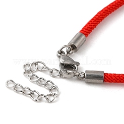 Herstellung von Milano-Kordeln und Armbändern aus Edelstahl 304 MAK-H004-02B-P02