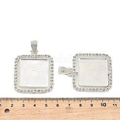 Aluminium-Anhänger Fassungen für Cabochons FIND-XCP0003-31